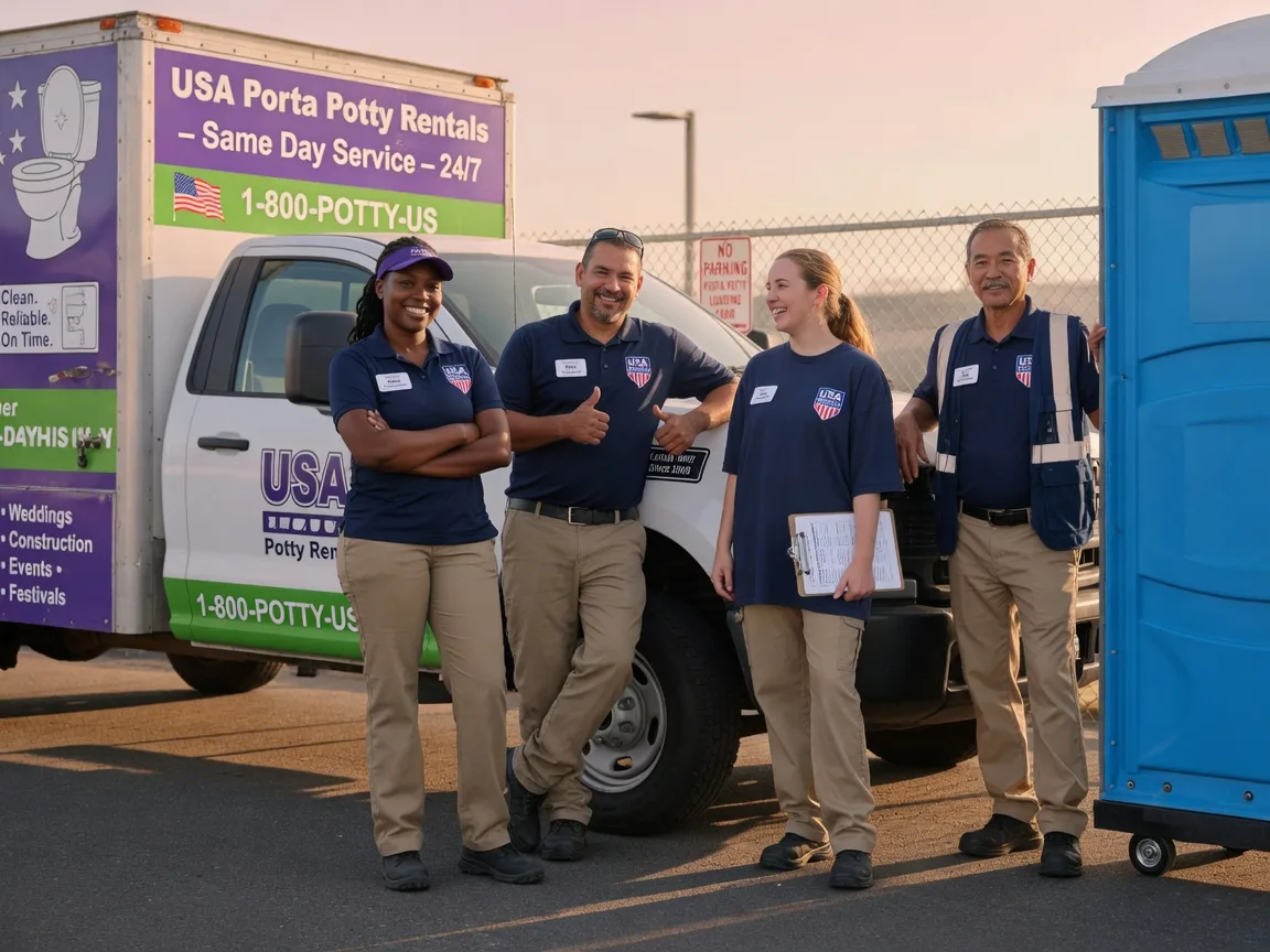 Porta Potty Rental company in Jewett, TX